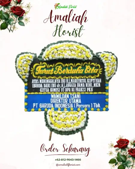 Papan Bunga Duka Selokromo